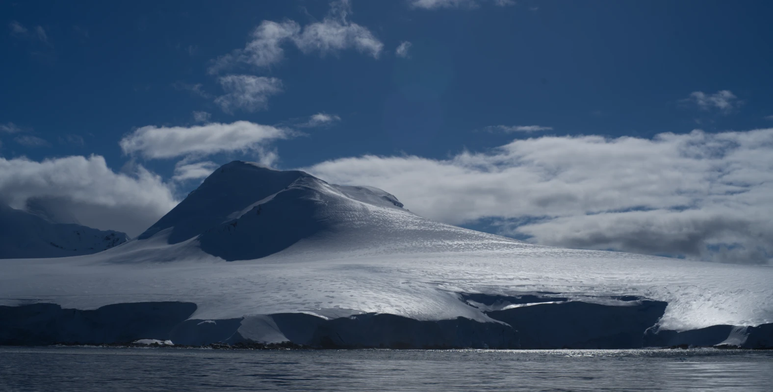Belle lumière sur la neige