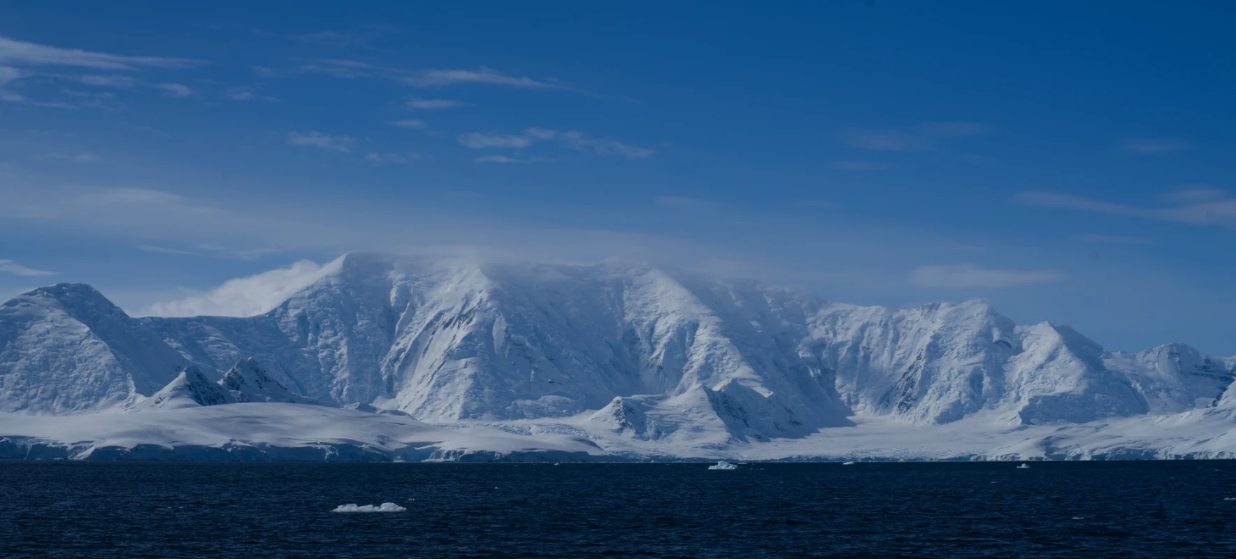 Les incroyables rivages enneigés