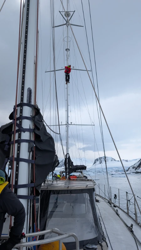 Charles monte au nid de pie