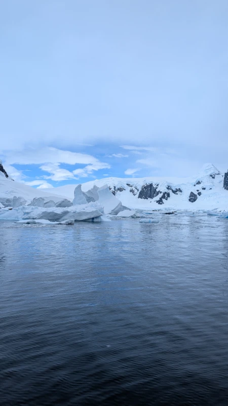 Icebergs sur la route