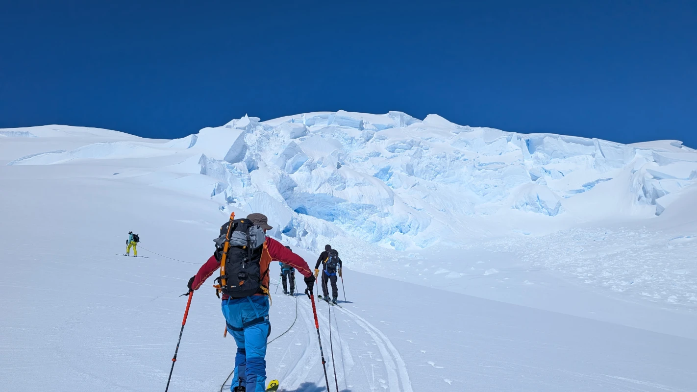 Glacier dans la montée