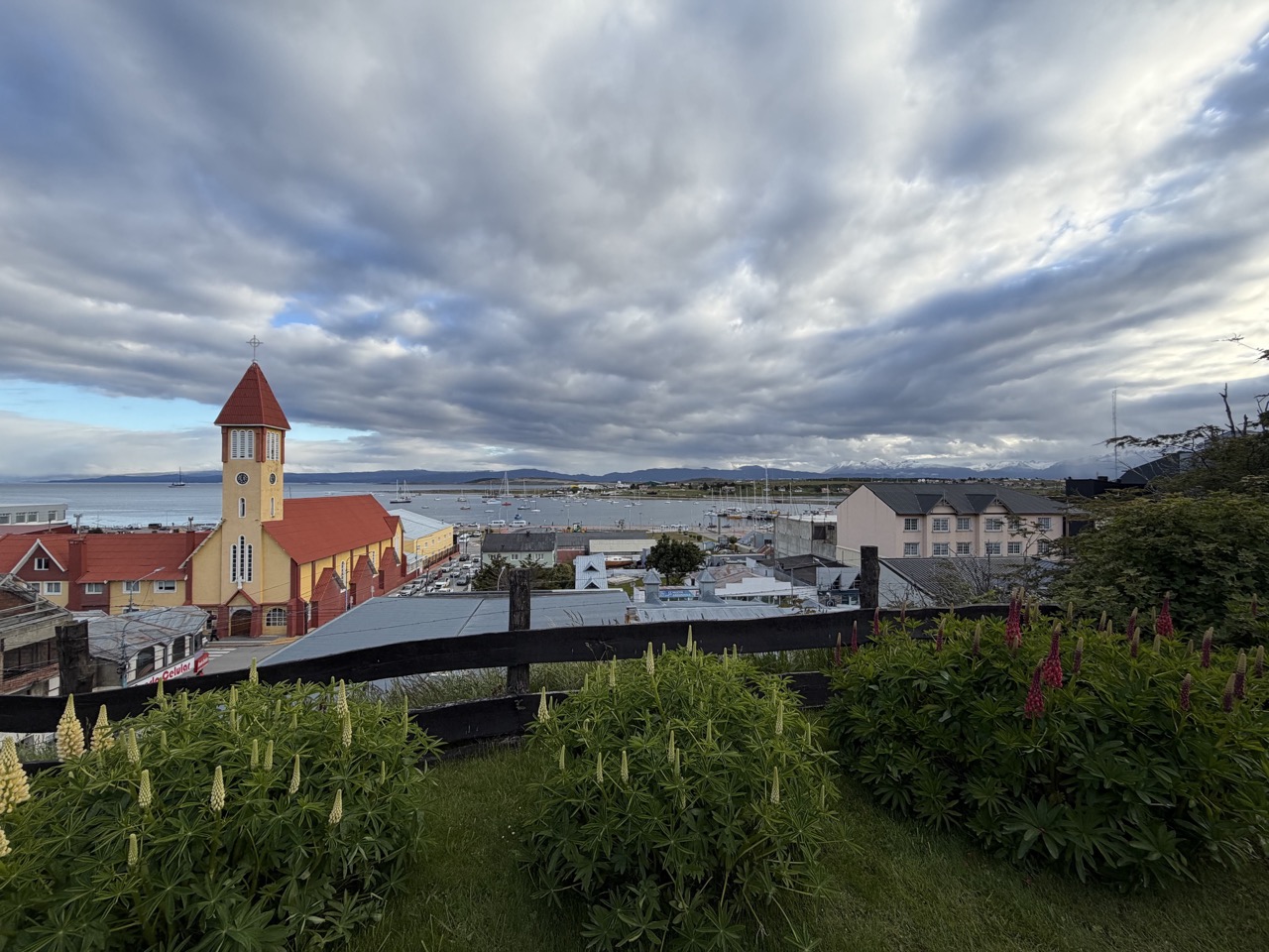 Vue du port et de la baie