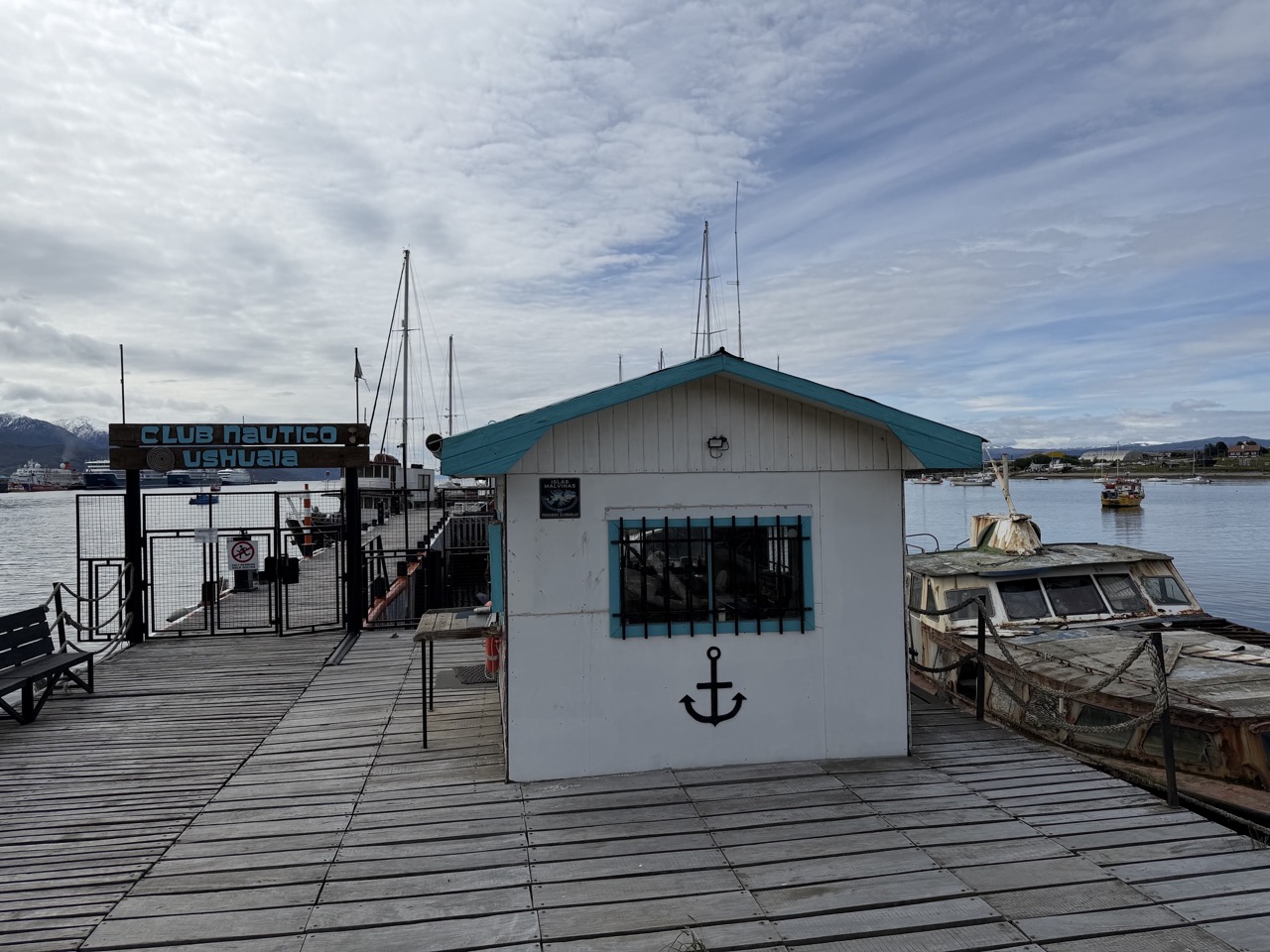 Le ponton du club nautico